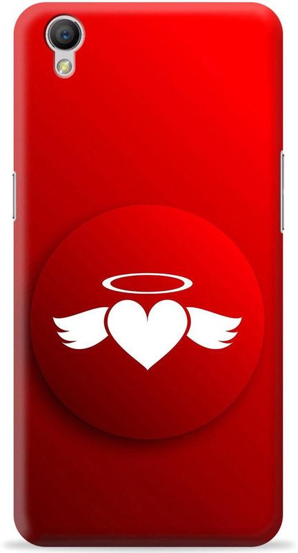 Crafter Back Cover for Oppo A37f  (Red, Shock Proof, Pack of: 1)