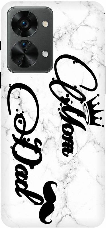 THE NARAYANA COLLECTIONS Back Cover for ONEPLUS NORD 2T 5G-MOM,DAD,LIFE,LINE,MAA,PAPA  (Multicolor, Hard Case, Pack of: 1)