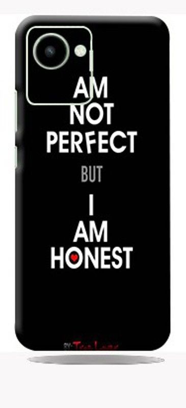 Mclaxa Honest Mobile Back Skin, Honest, Realme C30 back glass Mobile Skin  (Honest Skin With Super Matte Finish)
