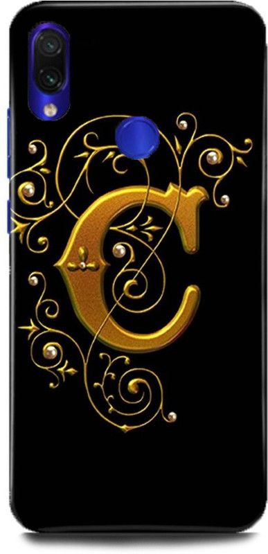 Dimora Back Cover for Redmi Y3  (Black, Gold, Hard Case, Pack of: 1)