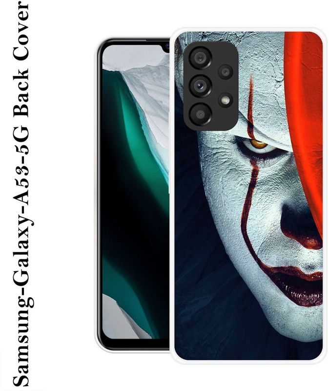 SHIVKUDI Back Cover for Samsung Galaxy A53 5G  (Multicolor, Silicon)