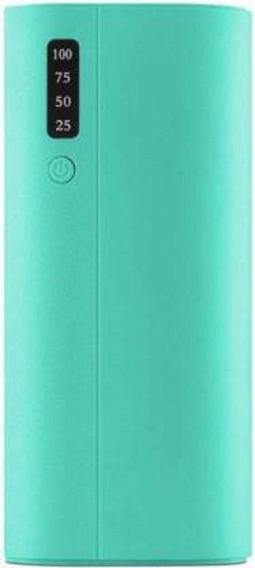 MI NE 20000 mAh Power Bank  (Green, Lithium-ion)