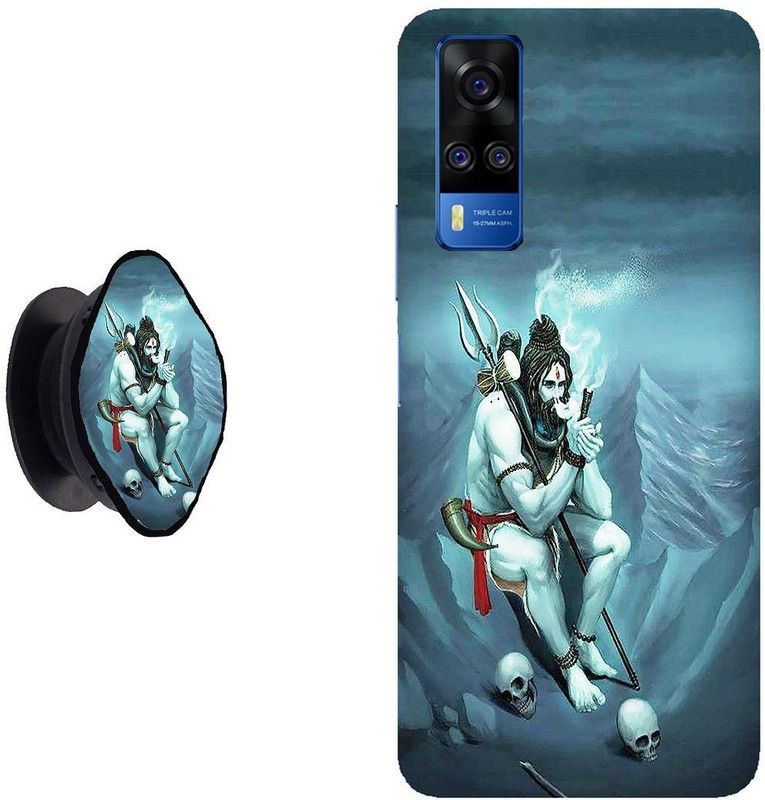 My Swag Back Cover for Vivo Y31  (Blue, Grip Case, Pack of: 1)