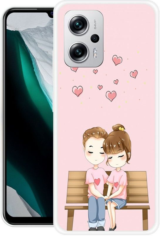 SIMAWAT Back Cover for Mi Redmi K50i 5G  (Multicolor, Grip Case, Silicon, Pack of: 1)