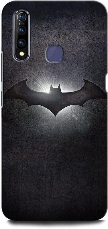 GRAFIQE Back Cover for Vivo Z1Pro 1951/PD1911F_EX BATMAN, DARK KNIGHT, SUPERHERO, DC COMIC, BATMAN LOGO,  (Multicolor, Shock Proof, Pack of: 1)