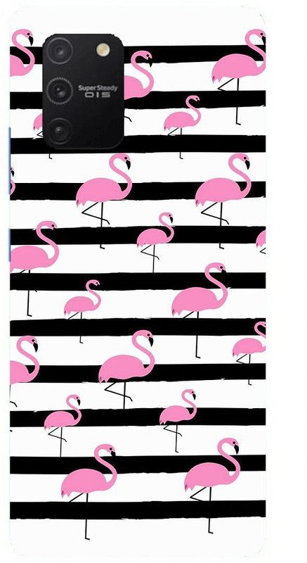 Hello Case Back Cover for Samsung Galaxy S10 Lite  (Black, Pink, Hard Case, Pack of: 1)
