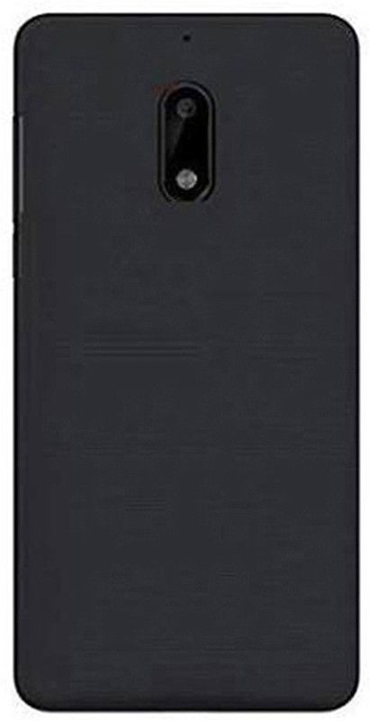Mobi Socket Back Cover for Nokia 6  (Black, Grip Case, Pack of: 1)