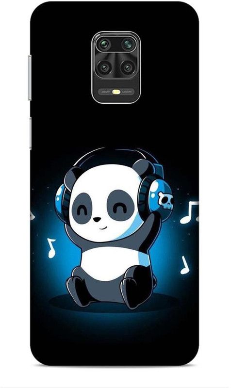 CRAFTARA Back Cover for MI Note 9 Pro, MI Note 9 Pro Max  (Black, Blue)
