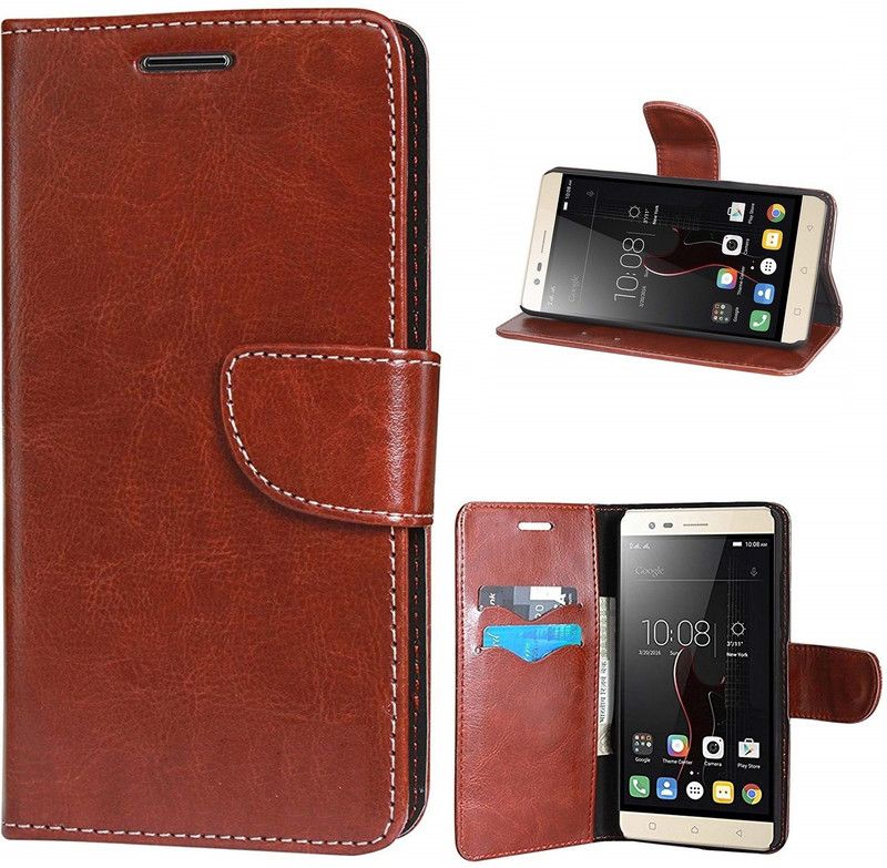 COVERBLACK Flip Cover for Samsung Galaxy A31 - SM-A315F  (Brown, Dual Protection, Pack of: 1)