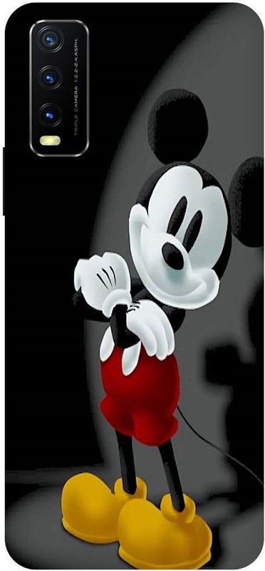 Bluvver Back Cover for Vivo Y12s, V2033, Printed Mouse,Mini Cartoon Back Cover  (Multicolor, Hard Case, Pack of: 1)