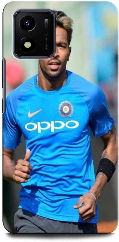 INTELLIZE Back Cover for VIVO Y15s HARDIK PANDYA, INDIA, CRICKET, PLAYER, SPORTS, CAPTAIN  (Multicolor, Hard Case, Pack of: 1)