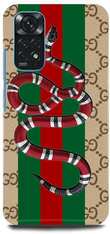play fast Back Cover for Redmi Note 11 GUCCI, LOGO, SIGN, DESIGN, ART  (Multicolor, Hard Case, Pack of: 1)