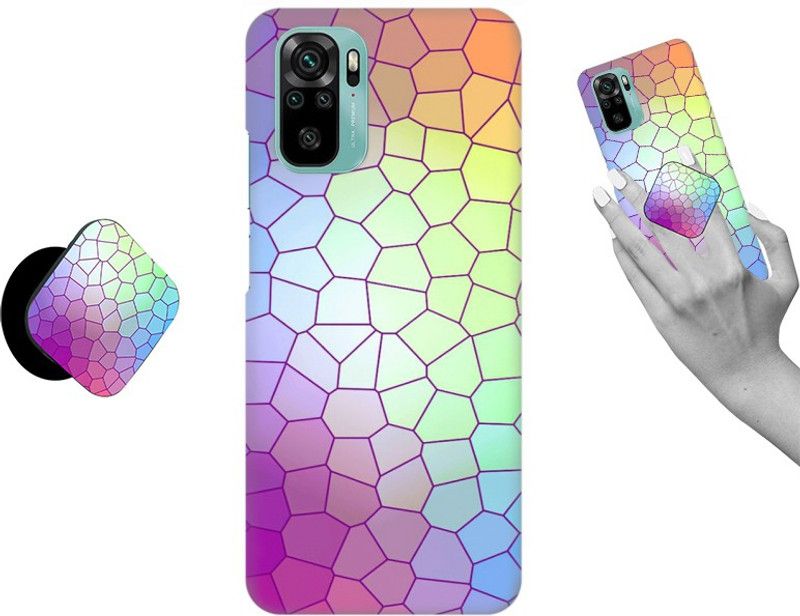 iCopertina Back Cover for Redmi Note 10  (Multicolor, Pack of: 2)