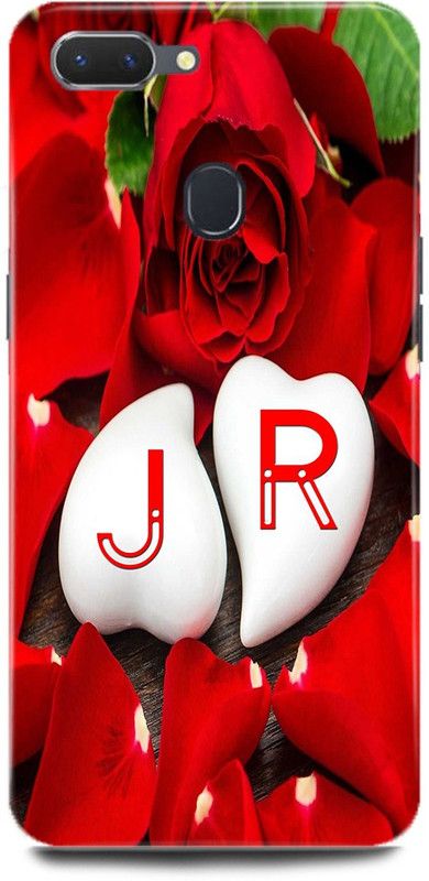 MP ARIES MOBILE COVER Back Cover for OPPO A7/CPH1901,J Loves R Name,J Name, R Letter, Alphabet,J Love R NAME  (Multicolor, Hard Case, Pack of: 1)
