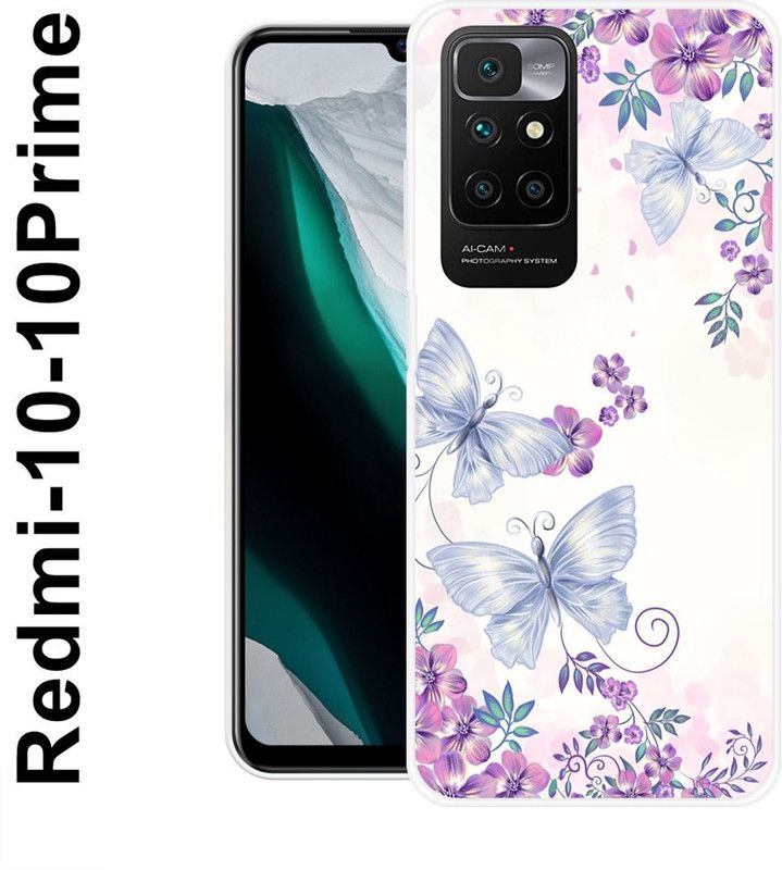 SUPERCASE Back Cover for Redmi 10 Prime  (Multicolor, Grip Case, Silicon)