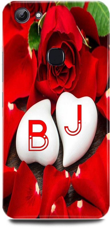 MP ARIES MOBILE COVER Back Cover for Vivo V7, 1718,B Loves J Name,B Name, J Letter, Alphabet,B Love J NAME  (Multicolor, Hard Case, Pack of: 1)