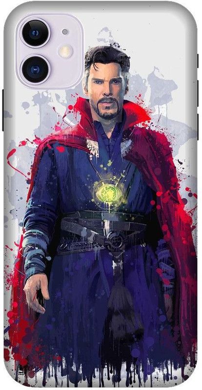 Vinsmoke Back Cover for Iphone 11 Dr Strange, Doctor Strange, Superhero, Marvel, Avengers  (Multicolor, Shock Proof, Pack of: 1)