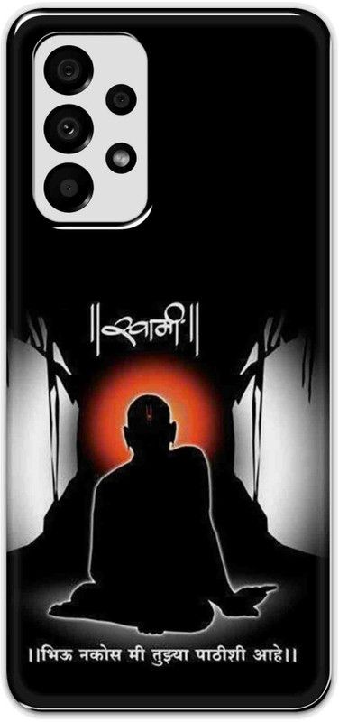 NDCOM Back Cover for Samsung Galaxy A73 5G Shree Swami Samarth Printed  (Multicolor, Hard Case, Pack of: 1)