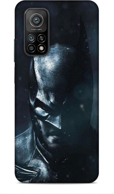 Keviv Back Cover for Mi 10T  (Black, Blue)