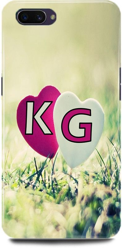 Dimora Back Cover for Realme 1, CPH1859,K Loves G Name,K Name, G Letter, Alphabet,K Love G NAME  (Multicolor, Hard Case, Pack of: 1)