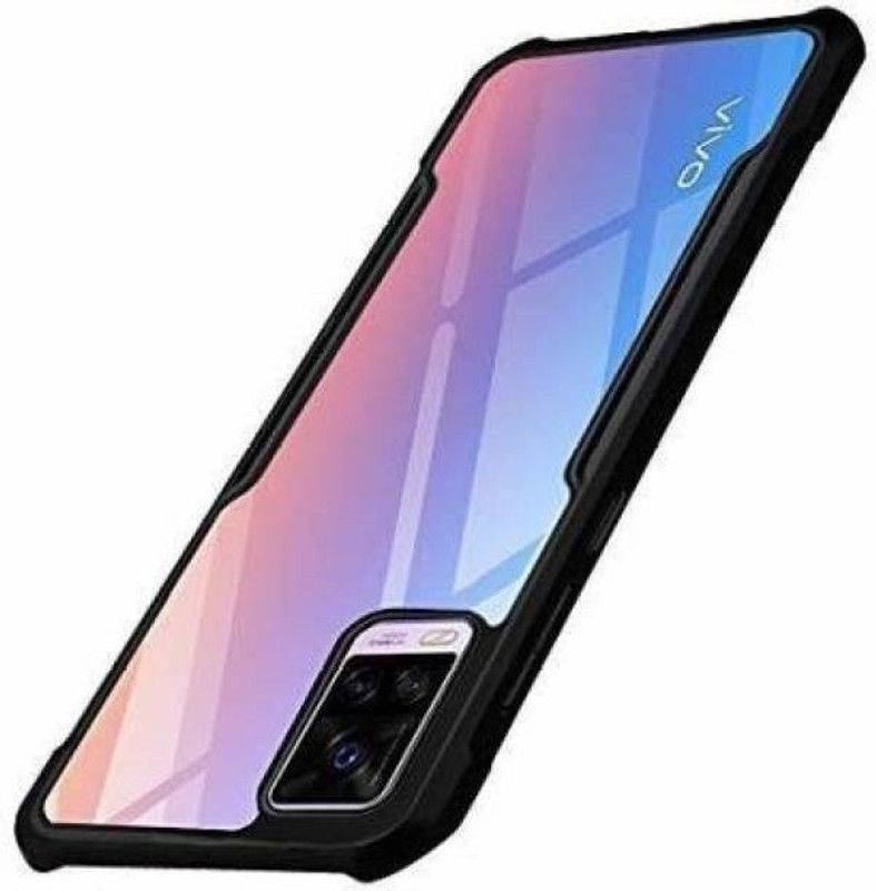NIKICOVER Front & Back Case for Vivo V20 Pro  (Black, Shock Proof, Pack of: 1)