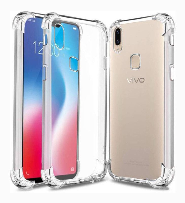 Faybey Bumper Case for Vivo V9, Vivo V9 Pro, Vivo V9 Youth  (Transparent, Shock Proof, Pack of: 1)