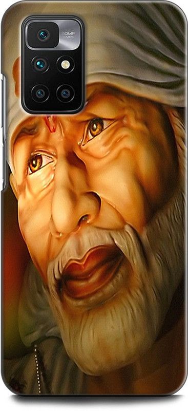 INDICRAFT Back Cover for REDMI 10 Prime, 21061119BI OM SAI BABA, OM SAI, OM SAI RAM, SAIBABA, GOD  (Multicolor, Shock Proof, Pack of: 1)