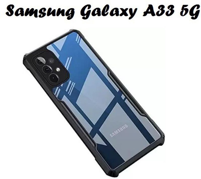 AB PRIME Back Cover for SAMSUNG Galaxy A33 5G  (Black, Grip Case, Pack of: 1)