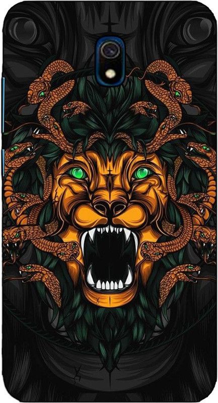 CROKIAN Back Cover for Reami 8A Lionsnaks Back Cover  (Multicolor, Hard Case, Pack of: 1)