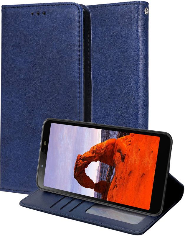 Unistuff Back Cover for Infinix Smart 2  (Blue, Dual Protection, Pack of: 1)