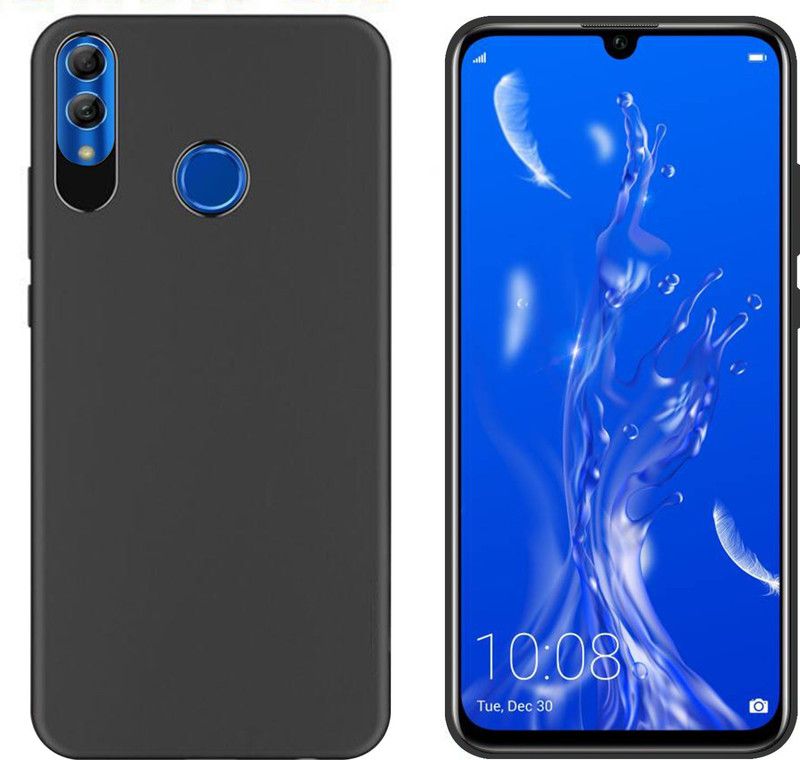 Dgeot Back Cover for Honor 10 Lite (Sapphire Blue, 64 GB) (6 GB RAM)  (Black, Dual Protection, Pack of: 1)