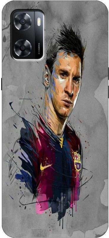 iprinto Back Cover for Oppo A57 2022, CPH2387 Messi Back Cover  (Multicolor, Hard Case, Pack of: 1)