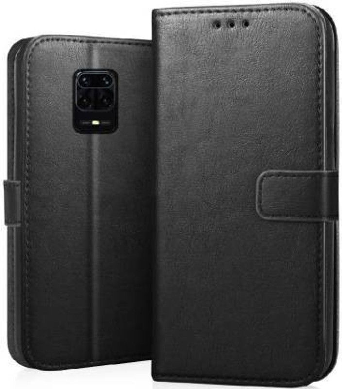 Urban Tech Flip Cover for Redmi Note 9 Pro MaxFlip Case | Magnetic Closure | Shock Proof Wallet Flip Cover  (Black, Magnetic Case, Pack of: 1)