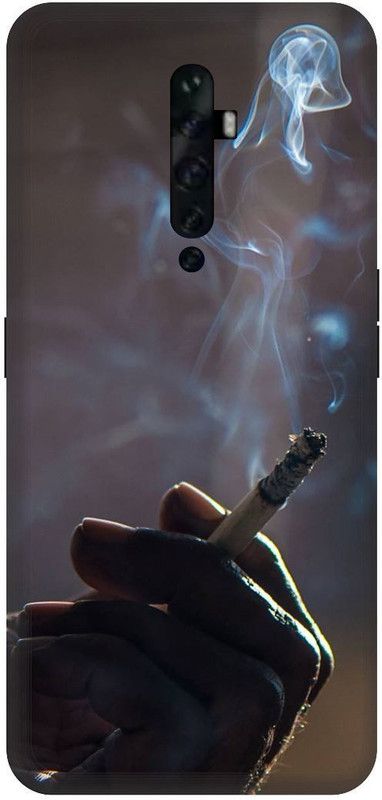 UMPRINT Back Cover for Oppo Reno 2z Smoke Printed Back Cover  (Multicolor, Hard Case, Pack of: 1)