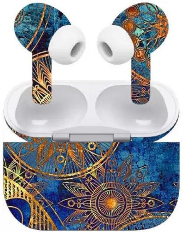 ALGER Apple Airpods Pro Mobile Skin  (Multicolor)