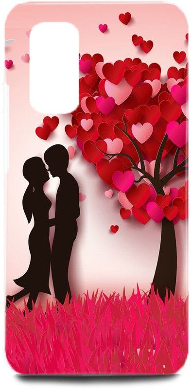 Dimora Back Cover for Vivo V19/1933,Love, Love Couple, Quite Couple, Lovely Couple,Kiss,valentine,lovers  (Multicolor, Hard Case, Pack of: 1)