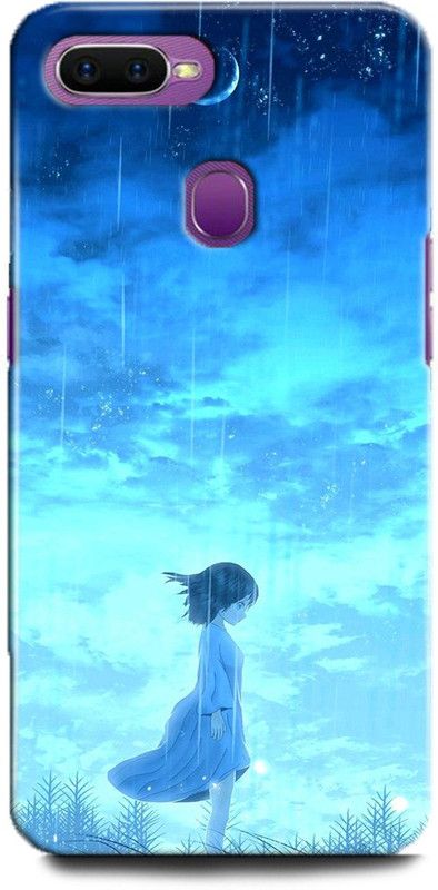 Afterglow Back Cover for Oppo F9 ALONE, GIRL, ANIME, NATURE, BEAUTIFUL  (Multicolor, Shock Proof, Pack of: 1)