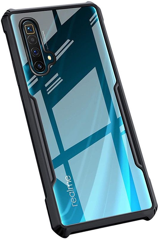 Vikefon Bumper Case for Realme X50 5G  (Black)