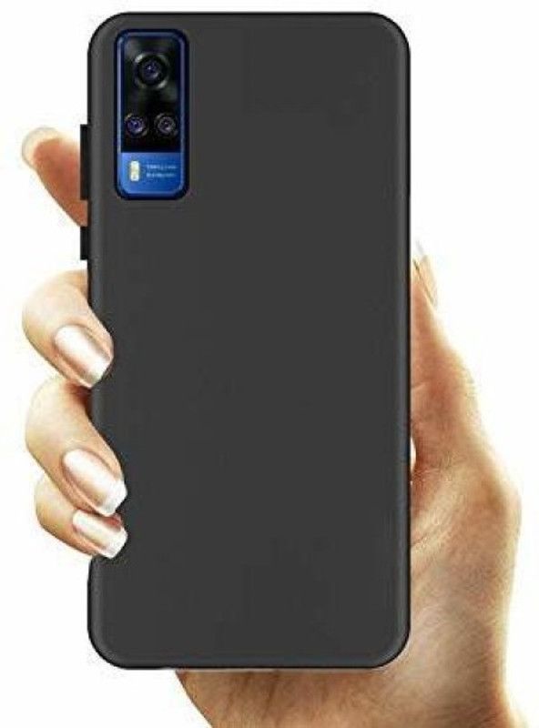 srskt case Back Cover for Vivo X60  (Black, Matte Finish, Pack of: 1)