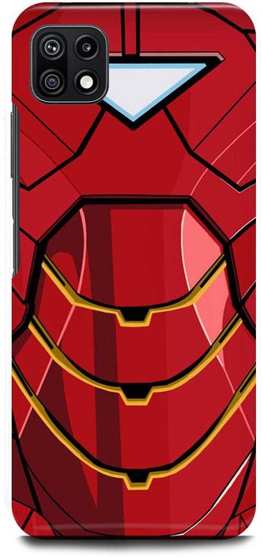 FUGGA Back Cover for SAMSUNG Galaxy A22 5G, I, LOVE, 3000, IRON, MAN, SUPER, HERO, AVENGER  (Red, Hard Case, Pack of: 1)