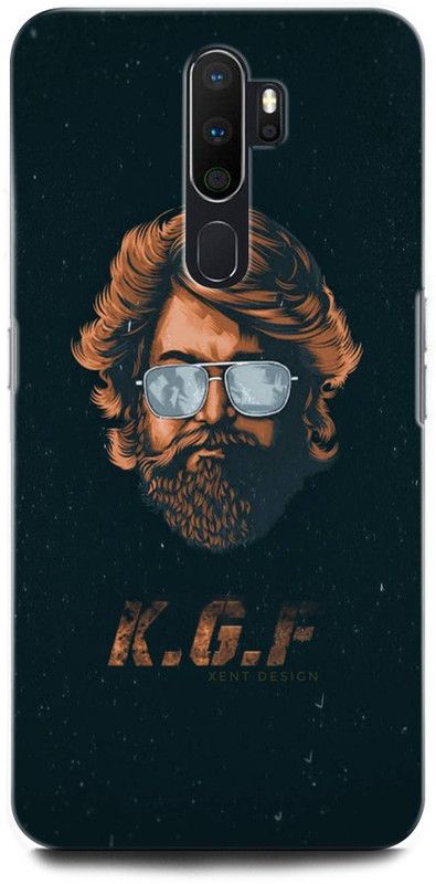 ORBIQE Back Cover for OPPO A5 2020 CPH1933 YASH, KGF, ROCKING STAR, TAMIL HERO, TELUGU STAR  (Multicolor, Hard Case, Pack of: 1)