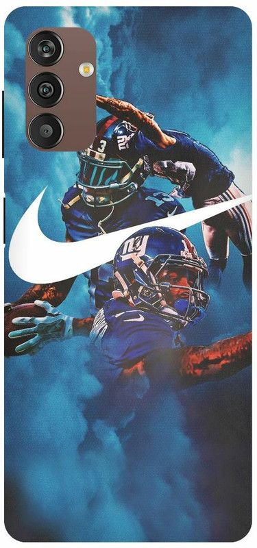 THE NARAYANA COLLECTIONS Back Cover for SAMSUNG GALAXY M13-NIKE,SPORTS,SIGN,LOGO,GAME,EMBLEM  (Multicolor, Hard Case, Pack of: 1)