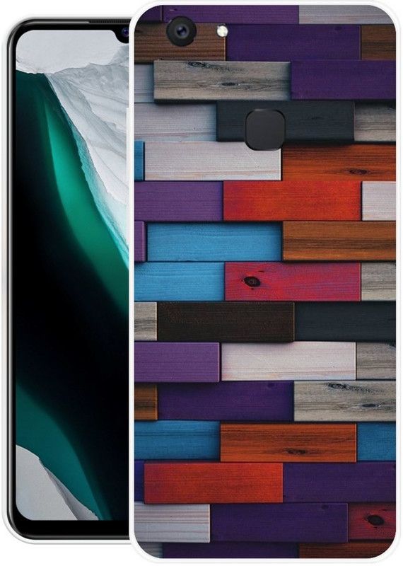 Krtagy Back Cover for VIVO V7  (Multicolor, Dual Protection, Silicon, Pack of: 116)