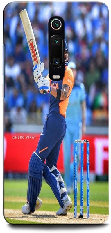 ORBIQE Back Cover for Redmi K20 MZB7758IN VIRAT, KOHLI, INDIA, CRICKET, PLAYER, GOAT, RCB, IPL  (Multicolor, Hard Case, Pack of: 1)