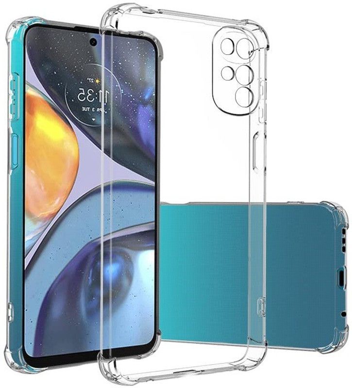 INFINITYWORLD Back Cover for MOTOROLA g22  (Transparent, Shock Proof, Silicon, Pack of: 1)