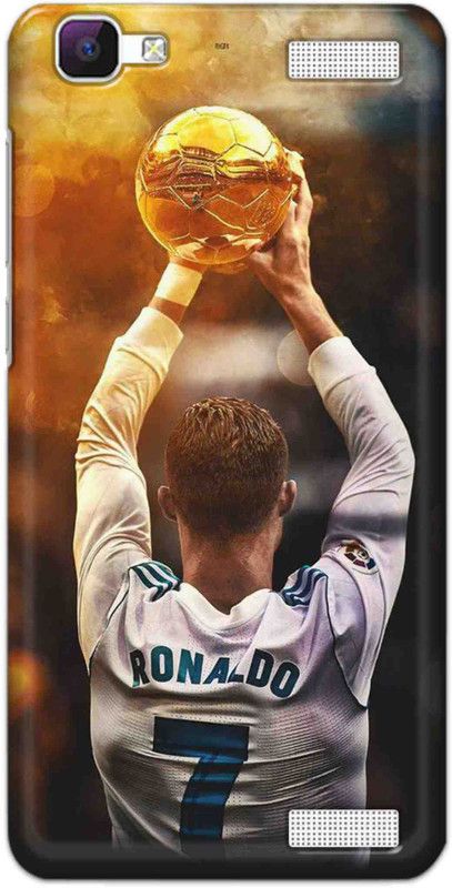 NDCOM Back Cover for Vivo V1 Max Footbaal Meri Jaan Printed  (Multicolor, Hard Case, Pack of: 1)