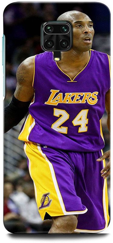 ORBIQE Back Cover for Redmi Note 9 Pro KOBE BRYANT, BASKETBALL, CHAMPION  (Multicolor, Shock Proof, Pack of: 1)