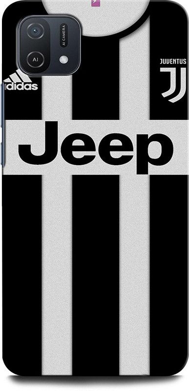 GRAFIQE Back Cover for OPPO A16E JUVENTUS JERSEY, JERSEY, JUVE, JUVENTUS, ADIDAS  (Multicolor, Shock Proof, Pack of: 1)