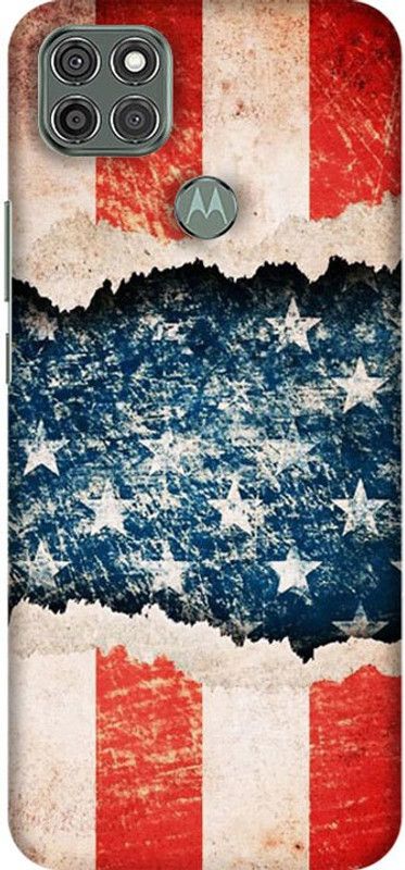PNBEE Back Cover for Motorola Moto G9 Power, XT2091-3 - Flag Print  (Multicolor, Hard Case, Pack of: 1)