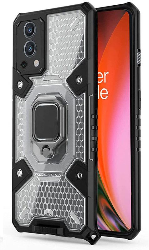Frivety Back Cover for OnePlus Nord 2  (Black)